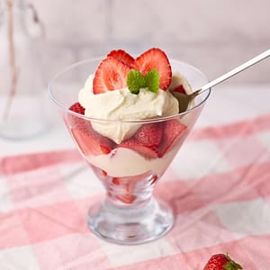 strawberries and cream